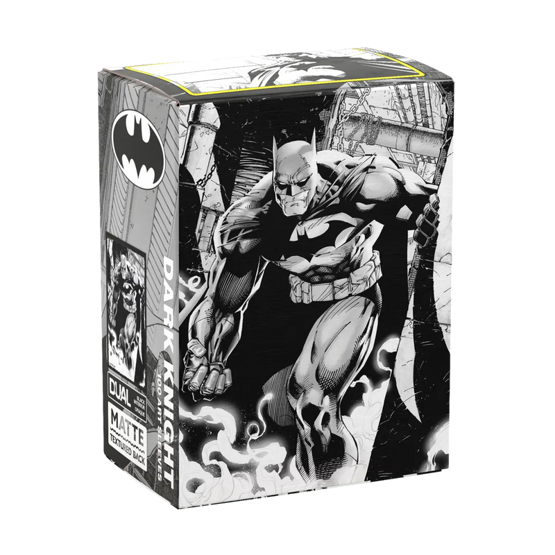 100 Fundas Dual Matte Art Batman Core - Drak Knight de Dragon Shield