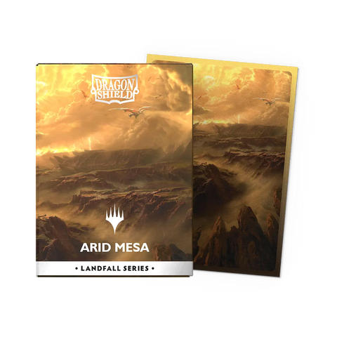 100 Fundas Matte Dual | Landfall Series: Arid Mesa de Dragon Shield