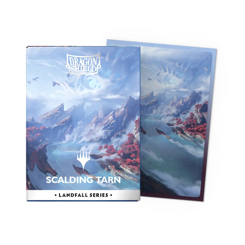 100 Fundas Matte Dual | Landfall Series: Scalding Tarn de Dragon Shield