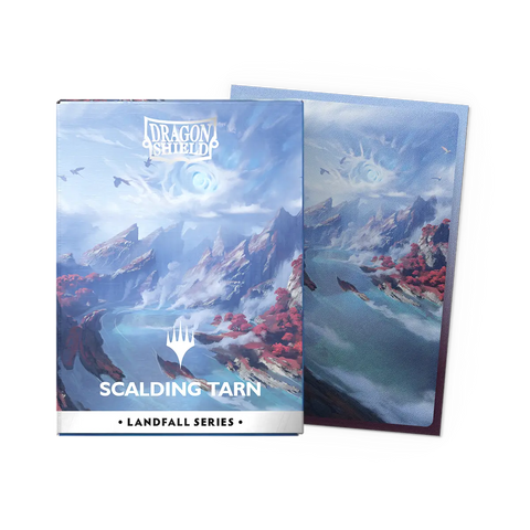 100 Fundas Matte Dual | Landfall Series: Scalding Tarn de Dragon Shield
