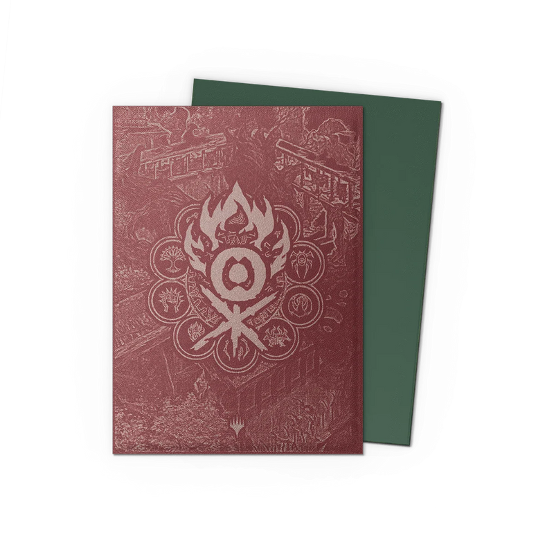 100 Fundas Matte Dual | Guildpact Series de Dragon Shield