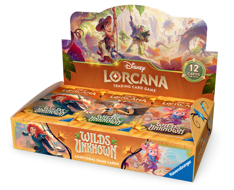 Wilds Unknown | Disney Lorcana | Caja de sobres (ENG)
