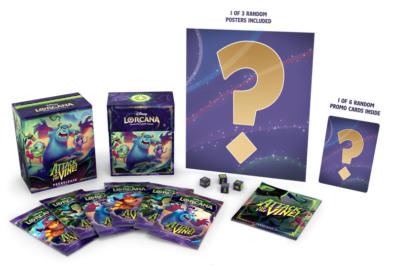 Attack of the Vine | Disney Lorcana | Pack de Presentación (ENG)