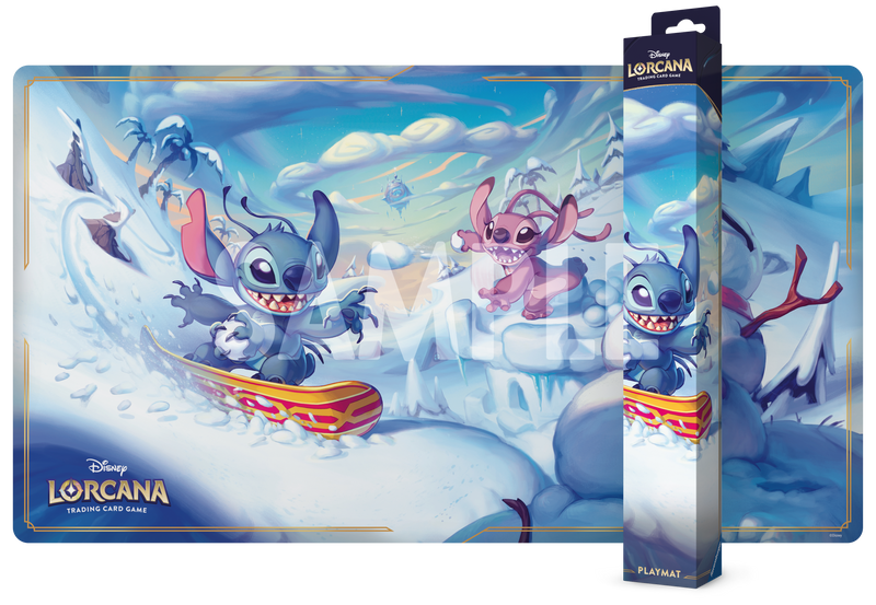 Tapete Stitch and Angel in Winterspell de Disney Lorcana