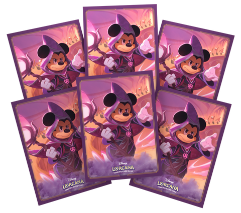 65 Fundas Mickey Mouse, Wayward Sorcerer de Disney Lorcana