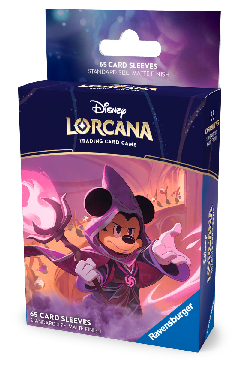 65 Fundas Mickey Mouse, Wayward Sorcerer de Disney Lorcana