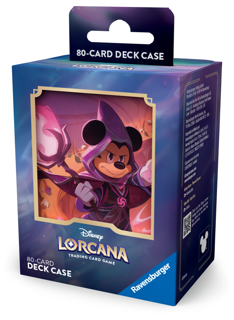 DeckBox Mickey Mouse, Wayward Sorcerer de Disney Lorcana