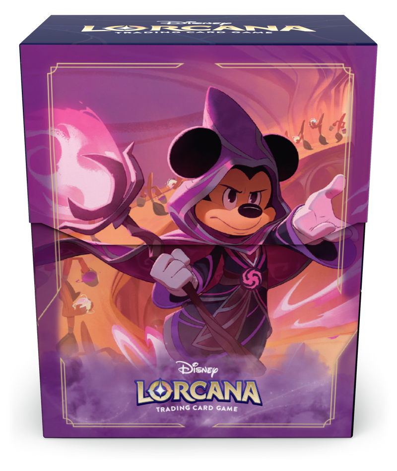 DeckBox Mickey Mouse, Wayward Sorcerer de Disney Lorcana