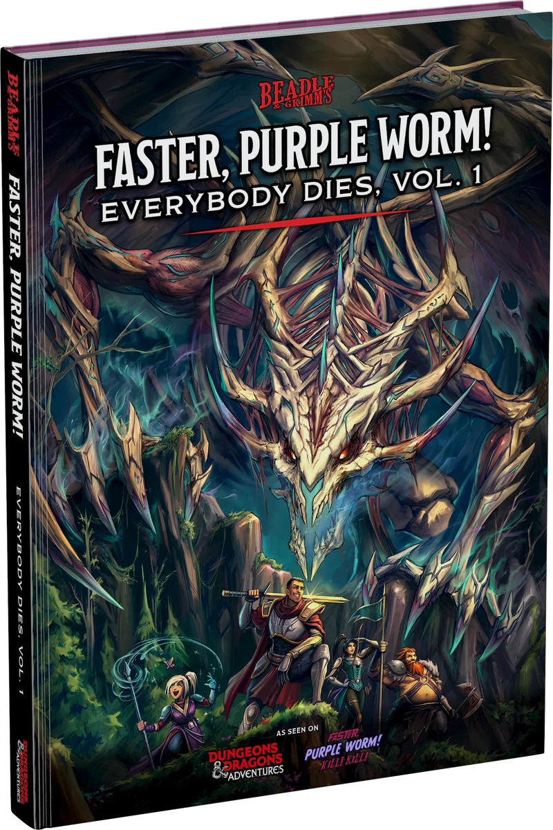 Dungeons & Dragons | Adventure Book: Faster, Purple Worm! (en inglés)