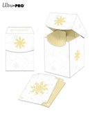 Caja para 100 cartas Plains Mana 8 de Ultra Pro