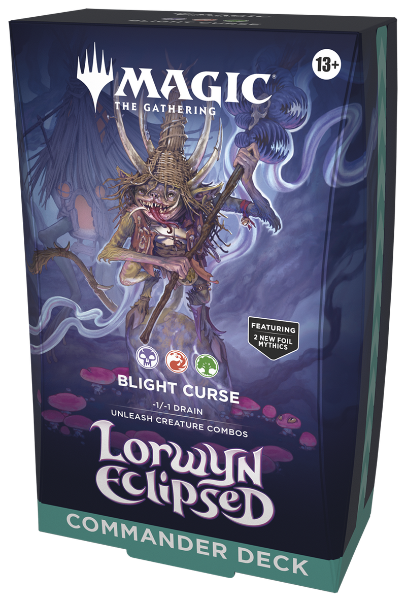 Lorwyn Eclipsed | Mazo de Commander | Blight Curse