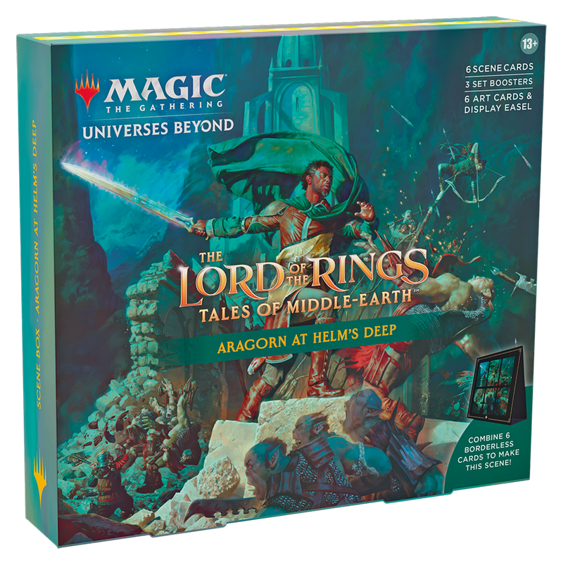 The Lord of the Rings: Tales of Middle-earth I Aragorn at Helm’s Deep Scene Box