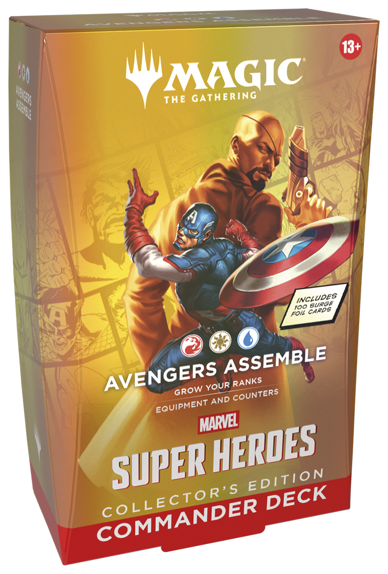 Marvel Super Heroes | Mazo de Commander | Avengers Assemble | E.C.