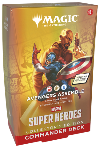 Marvel Super Heroes | Mazo de Commander | Avengers Assemble | E.C.