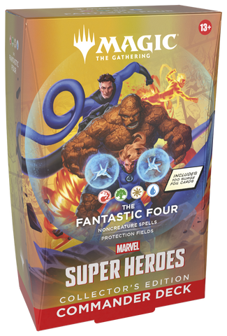 Marvel Super Heroes | Mazo de Commander | Fantastic Four | E.C.
