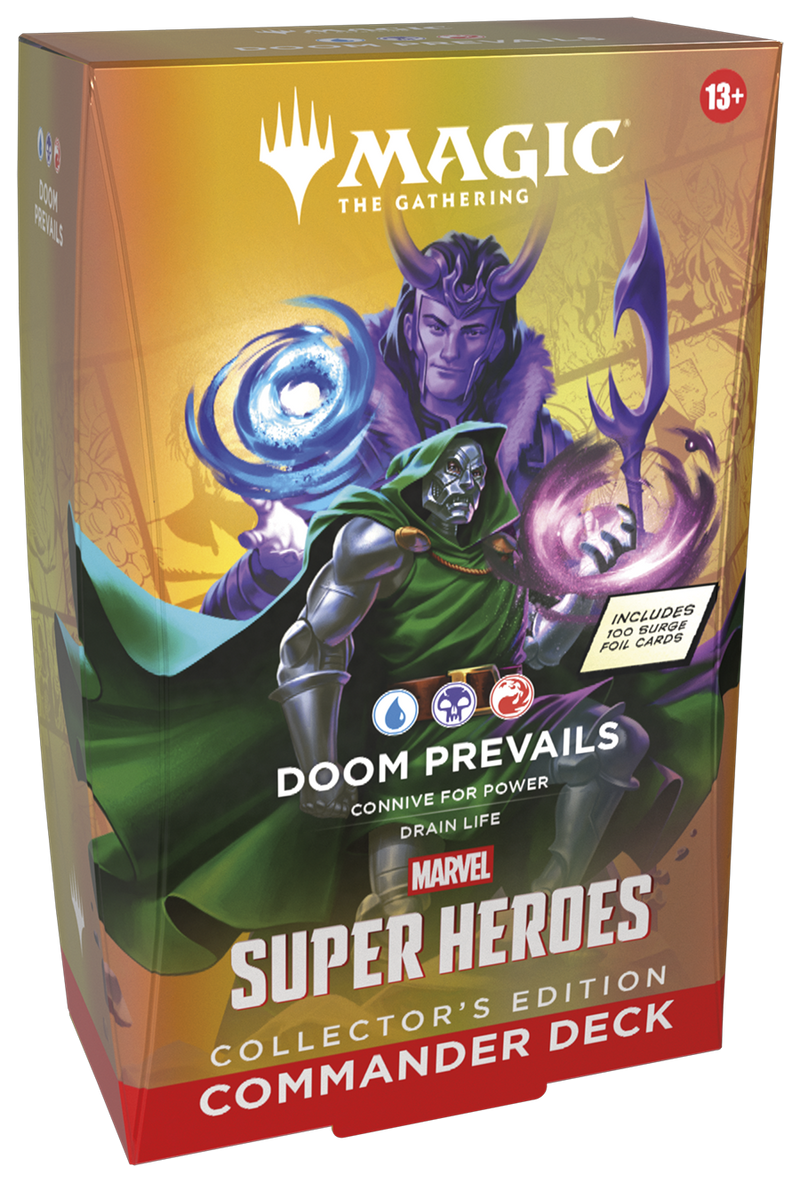 Marvel Super Heroes | Mazo de Commander | Doom Prevails | E.C.