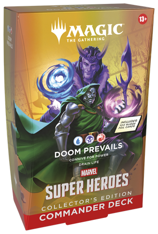 Marvel Super Heroes | Mazo de Commander | Doom Prevails | E.C.