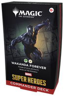 Marvel Super Heroes | Mazo de Commander | Wakanda Forever