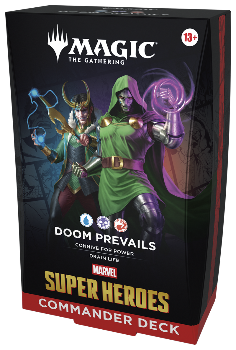 Marvel Super Heroes | Mazo de Commander | Doom Prevails