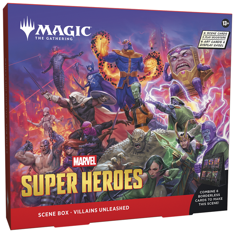 Marvel Super Heroes | Villains Unleashed | Scene Box
