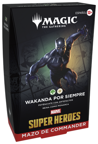 Marvel Super Heroes | Mazo de Commander | Wakanda Forever