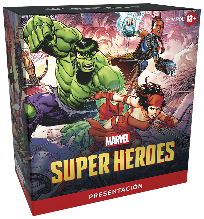 Marvel Super Heroes | Pack de presentación (no incluye entrada a torneo)