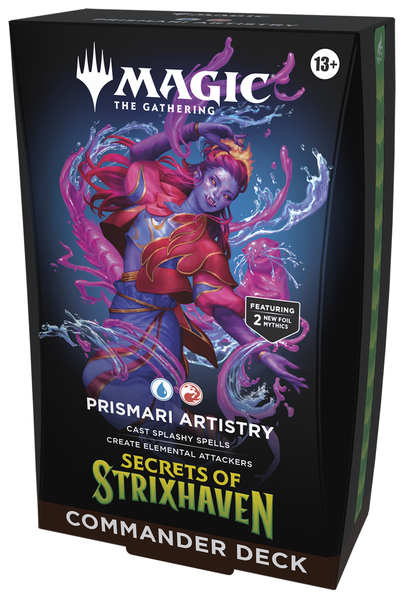 Secrets of Strixhaven | Mazo de Commander | Prismari Artistry