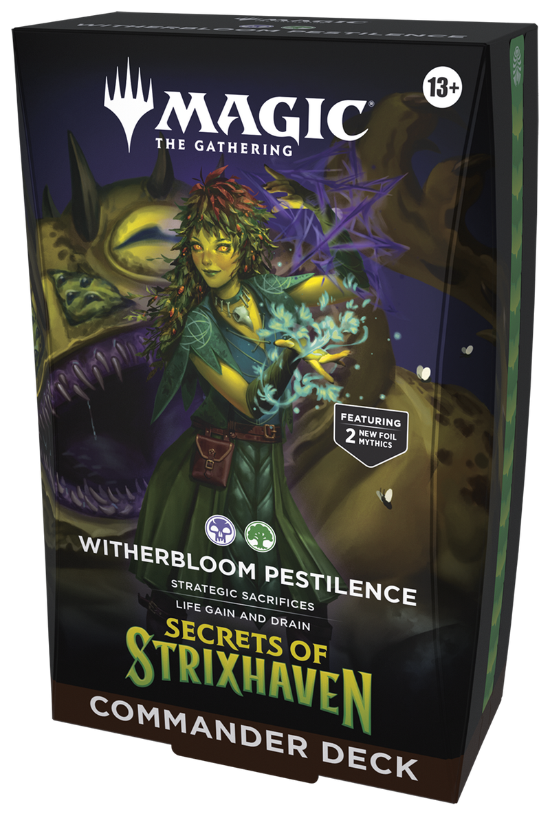 Secrets of Strixhaven | Mazo de Commander | Witherbloom Pestilence