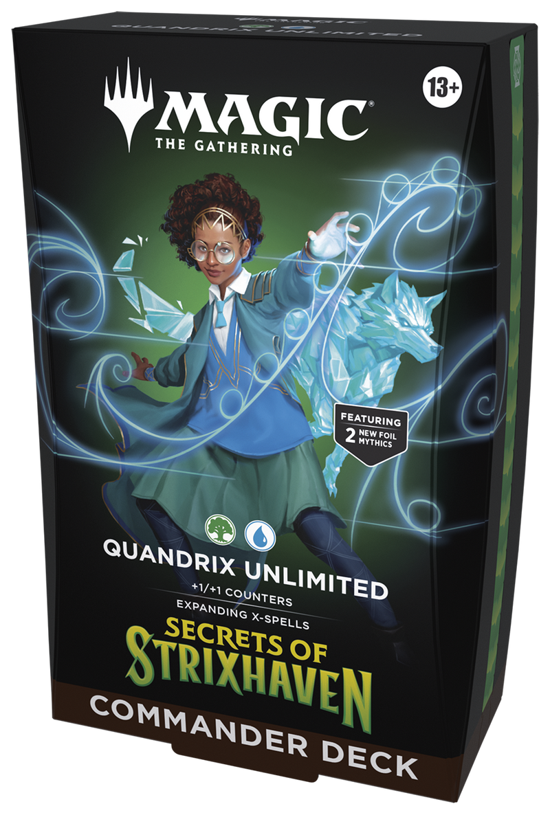 Secrets of Strixhaven | Mazo de Commander | Quandrix Unlimited