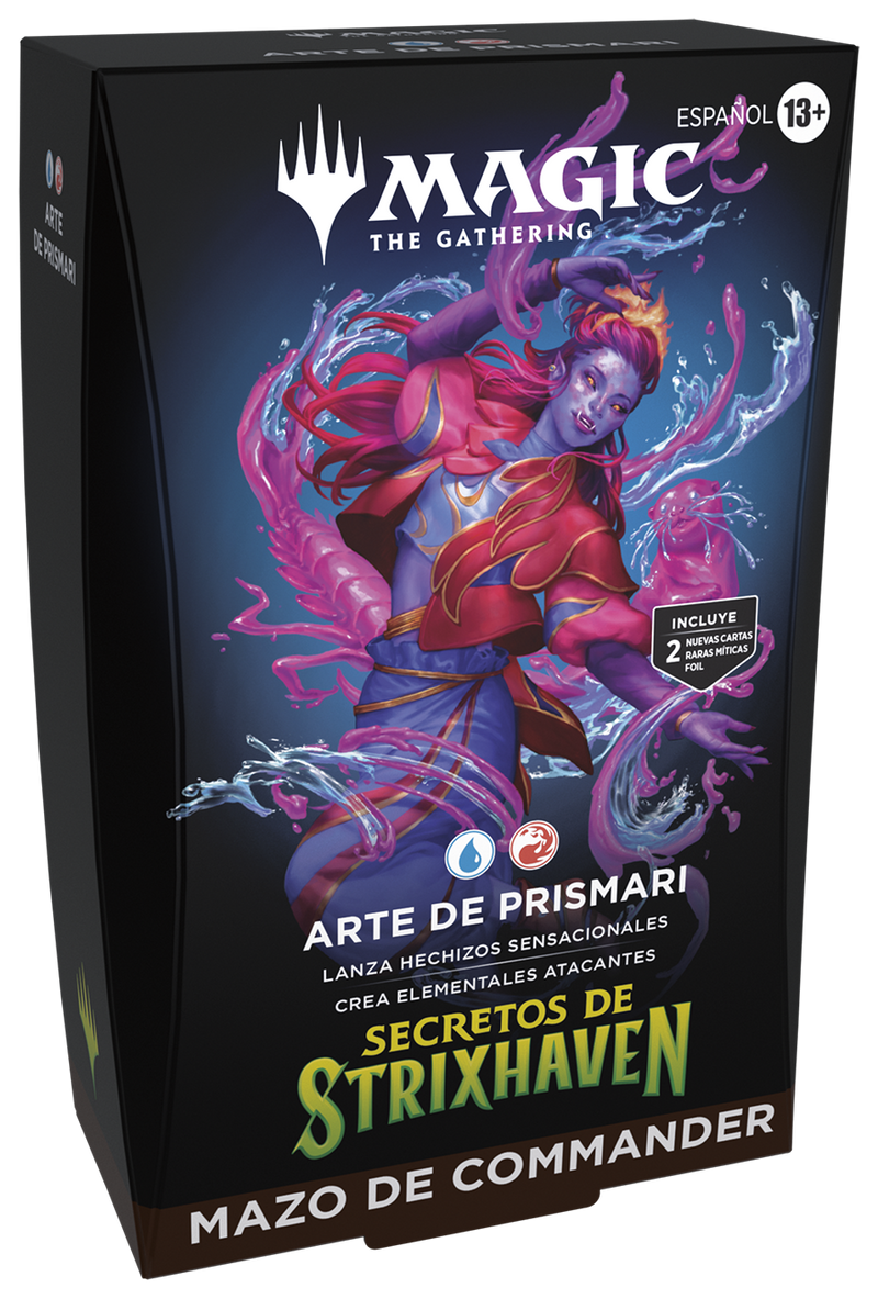 Secrets of Strixhaven | Mazo de Commander | Prismari Artistry