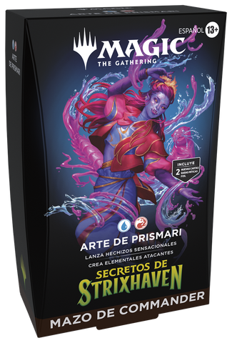 Secrets of Strixhaven | Mazo de Commander | Prismari Artistry