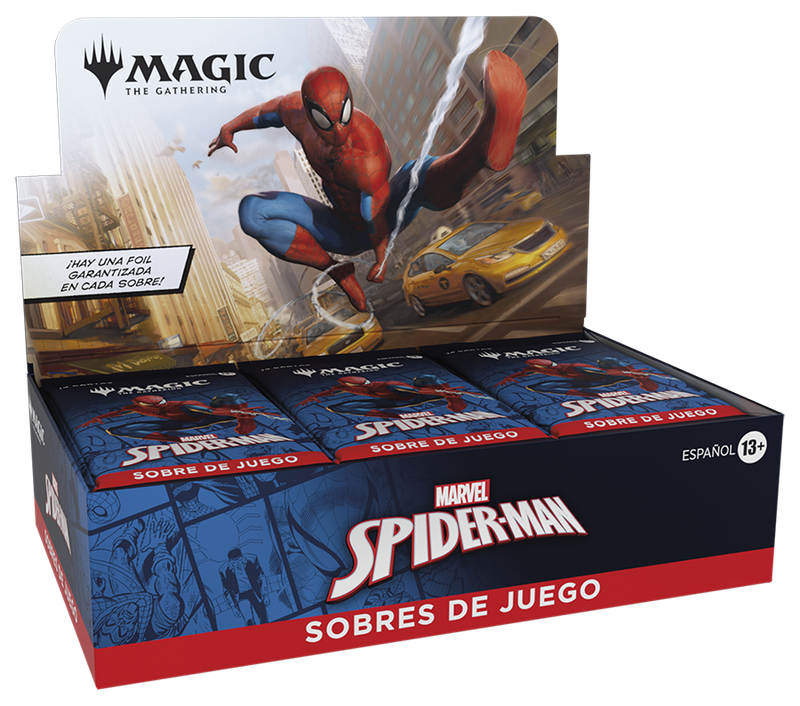 Marvel's Spider-Man | Caja de Sobres de Juego