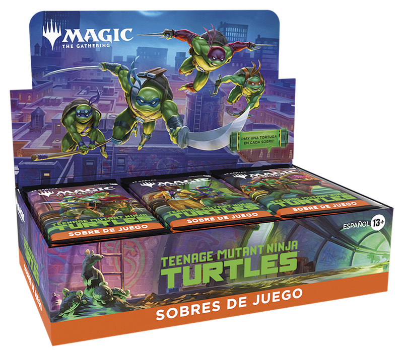 Teenage Mutant Ninja Turtles | Caja de Sobres de Juego