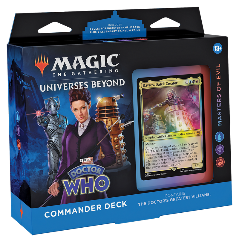Doctor Who I Masters of Evil I Mazo de Commander