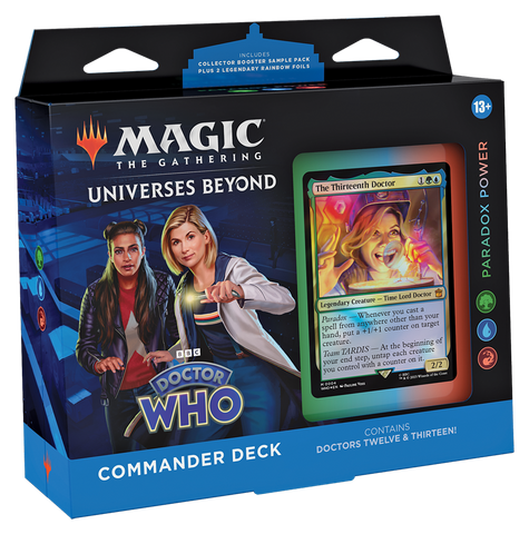 Doctor Who I Paradox Power I Mazo de Commander