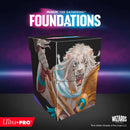 Caja para 100 cartas Foundations Ajani de Ultra Pro