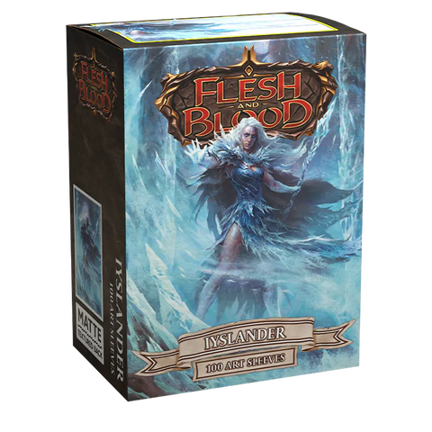 100 Fundas Matte Flesh and Blood Iyslander de Dragon Shield