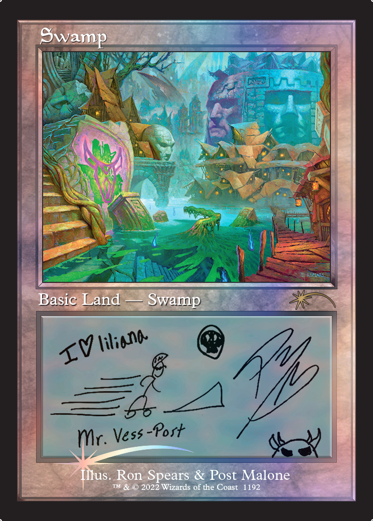 Post Malone: The Lands I Traditional Foil Edition