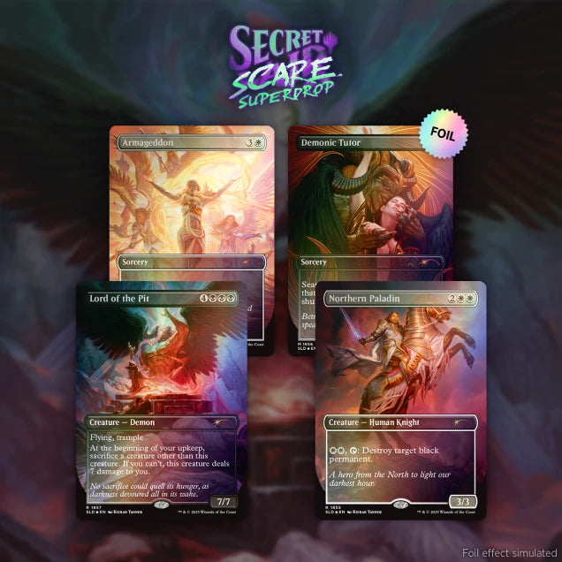 Secret Lair | Artist Series: Kieran Yanner | Rainbow Foil Edition