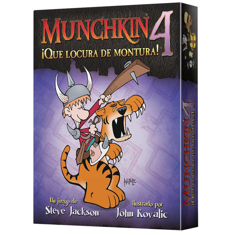 Munchkin 4: ¡Qué Locura de Montura!
