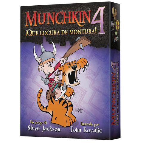 Munchkin 4: ¡Qué Locura de Montura!