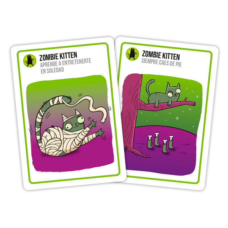 Exploding Kittens: Zombie Kittens (autojugable)