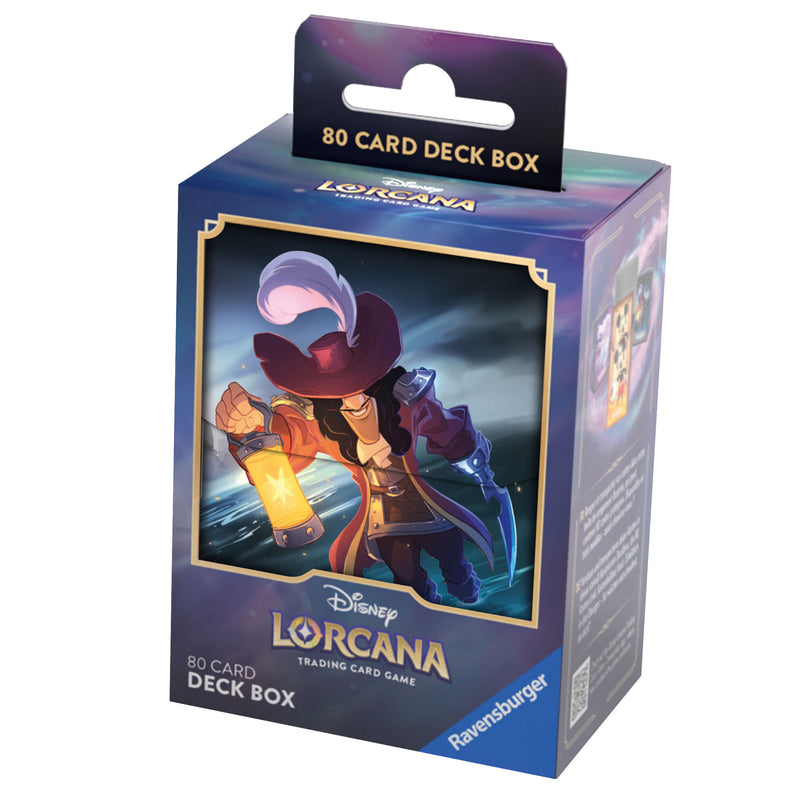 DeckBox Capitán Garfio de Disney Lorcana