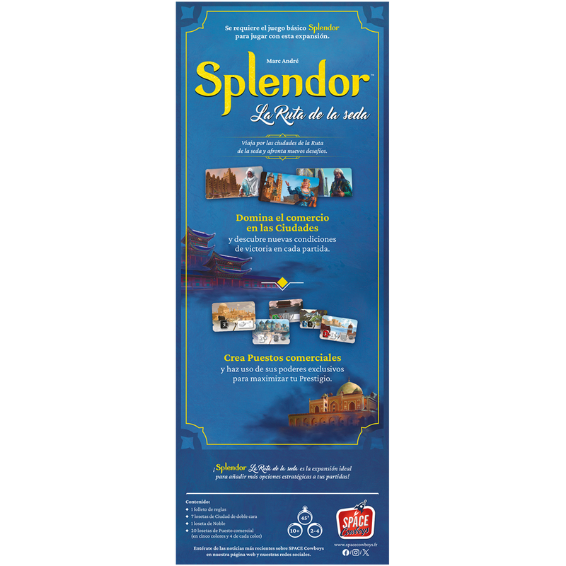 Splendor: la ruta de la seda (expansión)