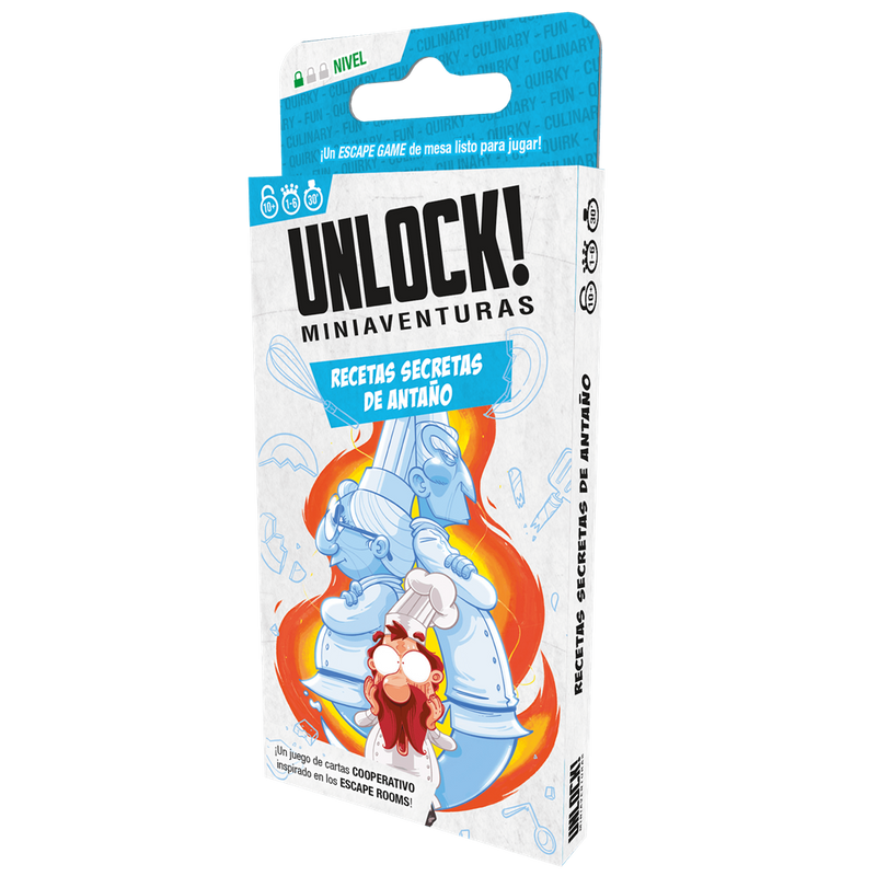 Unlock! Miniaventuras. Recetas secretas de antaño