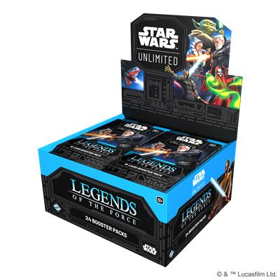Legends of the Force | Star Wars Unlimited | Booster Display