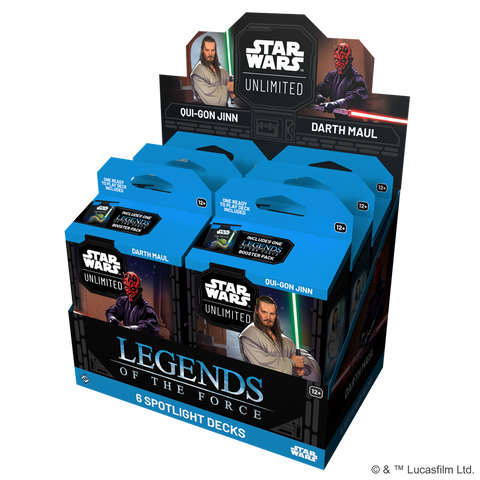 Legends of the Force | Star Wars Unlimited | Mazos