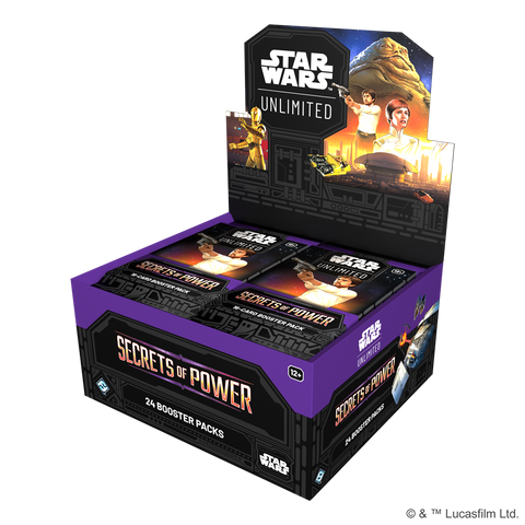 Secrets of Power | Star Wars Unlimited | Booster Display