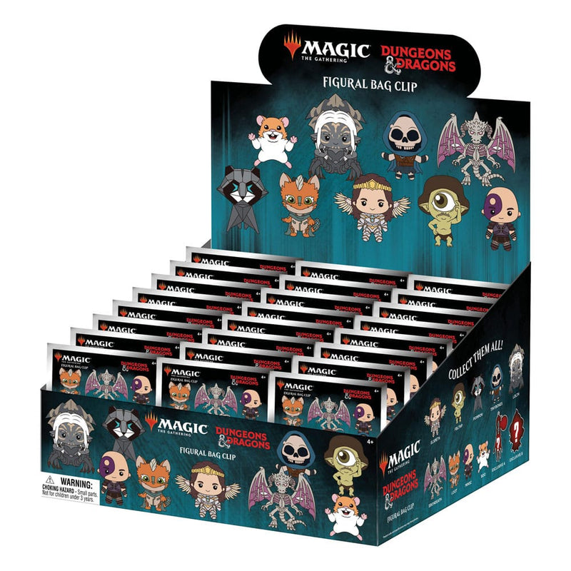Magic: the Gatering y D&D Bag Clips (llaveros)
