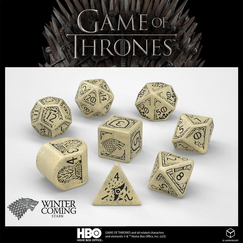 Dados Juego de Tronos  | Pack de 8 dados de Rol
